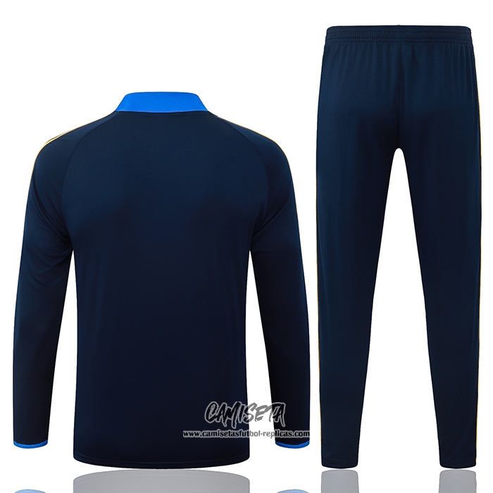 Chandal de Sudadera del Boca Juniors 2026-2027 Nino Azul